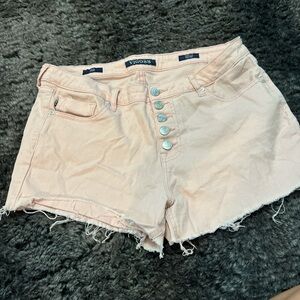 Vigoss Women's Pink Denim Shorts